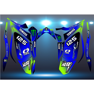 Sticker set compatible with per YAMAHA QUAD RAPTOR 700 2013 - 2021 - MXPKAD14993