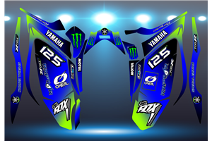 Kit de pegatinas compatible con per YAMAHA QUAD RAPTOR 700 2013 - 2021 - MXPKAD14993