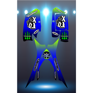 Sticker set compatible with per YAMAHA QUAD RAPTOR 700 2013 - 2021 - MXPKAD14993