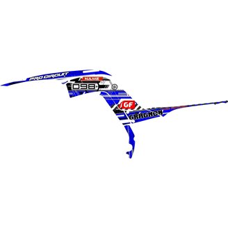 Kit adesivi compatibile con per YAMAHA QUAD RAPTOR 700 2013 - 2021 - MXPKAD14993