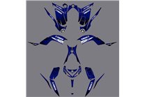 Kit adesivi compatibile con per YAMAHA QUAD RAPTOR 700 2013 - 2021 - MXPKAD14993