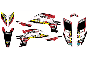 Kit adesivi compatibile con per YAMAHA QUAD YFZ 450 2003 - 2008 - MXPKAD14994
