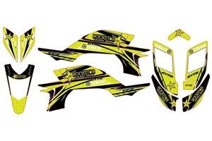 Sticker set compatible with per YAMAHA QUAD YFZ 450 2003 - 2008 - MXPKAD14994
