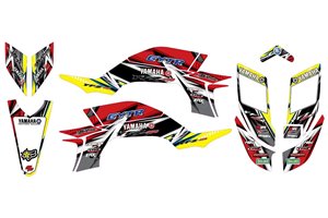 Kit adesivi compatibile con per YAMAHA QUAD YFZ 450 2003 - 2008 - MXPKAD14994