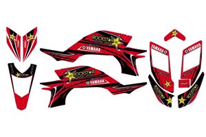 Kit adesivi compatibile con per YAMAHA QUAD YFZ 450 2003 - 2008 - MXPKAD14994