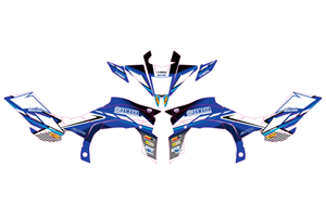 Sticker set compatible with per YAMAHA QAUD YFZ-R 450 2009 - 2013 - MXPKAD14995