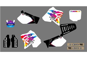 Kit adesivi compatibile con per HONDA CR 250 1990 - 1991 - MXPKAD14849