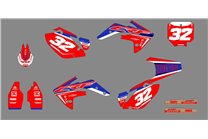 Kit Autocollants compatible avec per HONDA CRF 150R 2007 - 2020 - MXPKAD14858