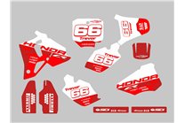 Kit Autocollants compatible avec per HONDA CR 80 1996 - 2002 - MXPKAD14847