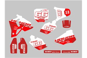 Sticker set compatible with per HONDA CR 80 1996 - 2002 - MXPKAD14847