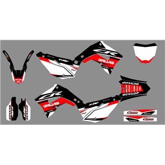 Kit adesivi compatibile con per HONDA CR 125 250 2002 - 2013 - MXPKAD14850