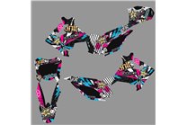 Sticker set compatible with per HONDA CRF 110F 2013 - 2018 - MXPKAD14851