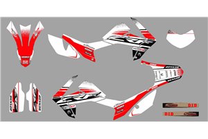Kit Autocollants compatible avec per HONDA CRF 250L 2012 - 2020 - MXPKAD14862