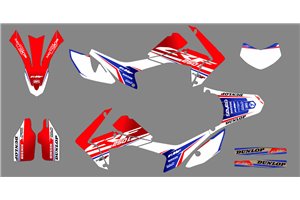 Sticker set compatible with per HONDA CRF 250L 2012 - 2020 - MXPKAD14862