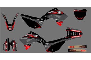 Kit Autocollants compatible avec per HONDA POLISPORT RESTYLE CR 125 - 250 2002 - 2007 - MXPKAD14869