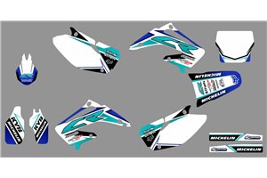 Sticker set compatible with per HONDA POLISPORT RESTYLE CR 125 - 250 2002 - 2007 - MXPKAD14869