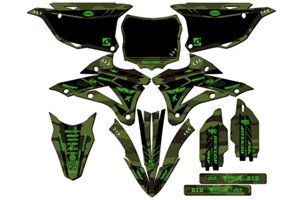 Sticker set compatible with per KAWASAKI KX 85 112 2022 - MXPKAD14890