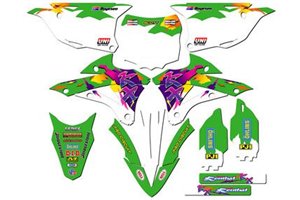Sticker set compatible with per KAWASAKI KX 85 112 2022 - MXPKAD14890