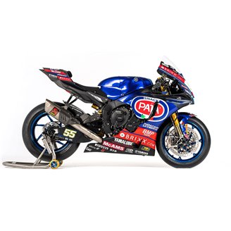 Carenage Racing Peint Yamaha R1 2020 - 2022 + crochets rapides - MXPCRV14752