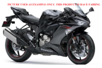 Lackierte Rennverkleidung Kawasaki Zx6R 2019 - 2022 - MXPCRV14218