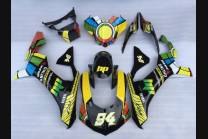 Painted street fairings in abs compatible with Yamaha R1 2015 - 2019 - MXPCAV11960 2