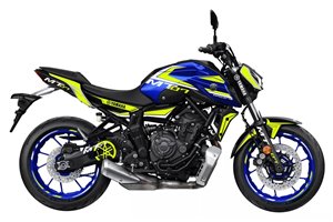 Sticker set compatible with per YAMAHA MT 07 2021 - 2022 - MXPKAD16139