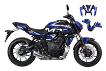 Aufkleber Satz kompatibel mit per YAMAHA MT 07 2021 - 2022 - MXPKAD16141