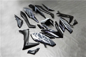 Painted street fairings in abs compatible with Yamaha 560 2020 - 2021 - MXPCYT16151