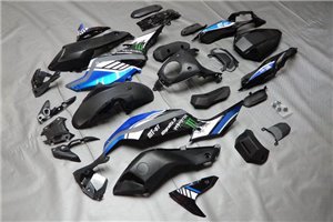 Painted street fairings in abs compatible with Yamaha MT07 - FZ7 2014 - 2017 - MXPCYT16164