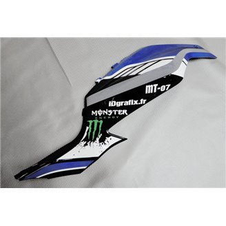 Painted street fairings in abs compatible with Yamaha MT07 - FZ7 2014 - 2017 - MXPCYT16164