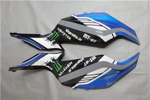 Painted street fairings in abs compatible with Yamaha MT07 - FZ7 2014 - 2017 - MXPCYT16164