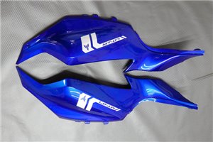 Painted street fairings in abs compatible with Yamaha MT07 - FZ7 2014 - 2017 - MXPCYT16165