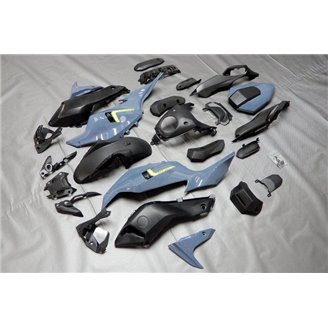 Painted street fairings in abs compatible with Yamaha MT07 - FZ7 2014 - 2017 - MXPCYT16170