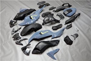 Lackierte Straße Verkleidung auf ABS kompatibel mit Yamaha MT07 - FZ7 2014 - 2017 - MXPCYT16170