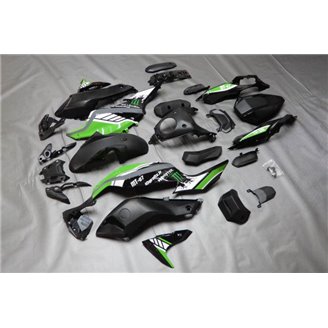 Painted street fairings in abs compatible with Yamaha MT07 - FZ7 2014 - 2017 - MXPCYT16171