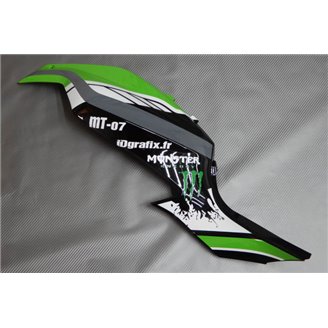 Painted street fairings in abs compatible with Yamaha MT07 - FZ7 2014 - 2017 - MXPCYT16171