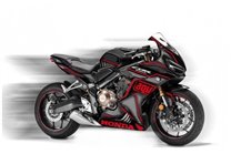 Kit Autocollants compatible avec per Honda Honda CBR 650R 2019 - 2022- MXPKAD16209