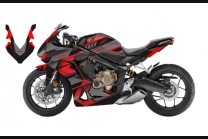 Kit Autocollants compatible avec per Honda Honda CBR 650R 2019 - 2022- MXPKAD16209