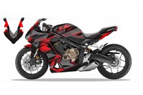 Kit adesivi compatibile con per Honda CBR 650R 2019 - 2022- MXPKAD16209