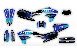 Aufkleber Satz kompatibel mit per Yamaha WR 250F 2020 - 2022 - MXPKAD16289