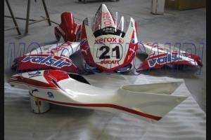 Carene Racing Verniciate Ducati 848 1098 1198 - MXPCRV2455