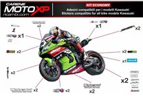 Sticker set compatible with Kawasaki Zx10R 2004 - 2005 - MXPKAD9795