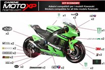 Kit de pegatinas compatible con Kawasaki Zx10R 2006 - 2007 - MXPKAD9821