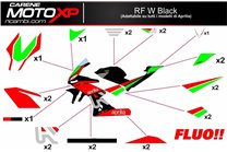 Kit de pegatinas compatible con Aprilia RSV4 2009 - 2014 - MXPKAD11917