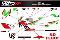 Kit de pegatinas compatible con Aprilia RSV4 2009 - 2014 - MXPKAD8030