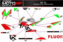Kit de pegatinas compatible con Aprilia RSV4 2009 - 2014 - MXPKAD8026