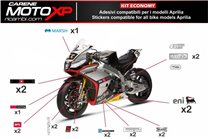 Kit de pegatinas compatible con Aprilia RSV4 2009 - 2014 - MXPKAD8015