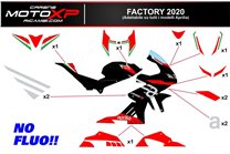 Aufkleber Satz kompatibel mit Aprilia RSV4 2015 - 2020 - MXPKAD14731