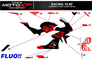 Kit Autocollants compatible avec Aprilia RSV4 2015 - 2020 - MXPKAD14317