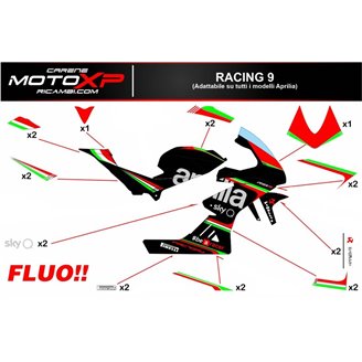 Kit de pegatinas compatible con Aprilia RSV4 2015 - 2020 - MXPKAD13200